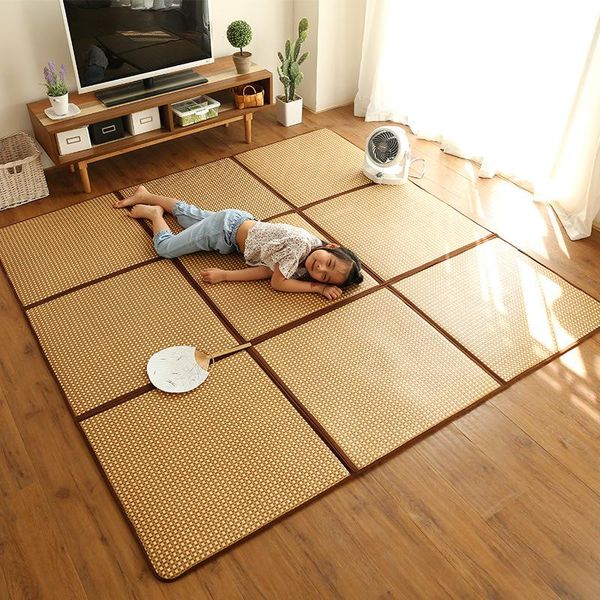 japanese-style folding stitching mat summer rattan tatami bedroom carpet children's puzzle crawling carpets
japanese-style folding stitching mat summer rattan tatami bedroom carpet children's puzzle crawling carpets
