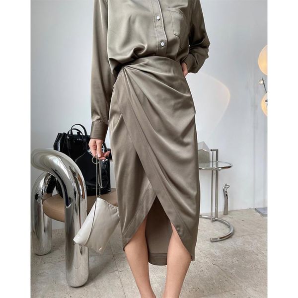 skirts summer french blogger's irregular high waist skirt looks slim, slim and glossy, Black
skirts summer french blogger's irregular high waist skirt looks slim, slim and glossy, Black