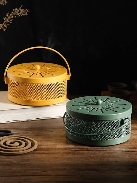 fragrance lamps fire coil holder with cover the put mosquito repellent incense burner stents mosquito-repellent box shelf
fragrance lamps fire coil holder with cover the put mosquito repellent incense burner stents mosquito-repellent box shelf
