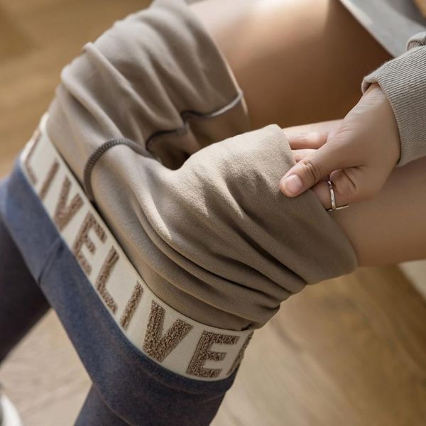 women's leggings yiyimiyu autumn thin fleece booty lifting legging women sweet letters good stretch pencil oversized trousers, Black
women's leggings yiyimiyu autumn thin fleece booty lifting legging women sweet letters good stretch pencil oversized trousers, Black