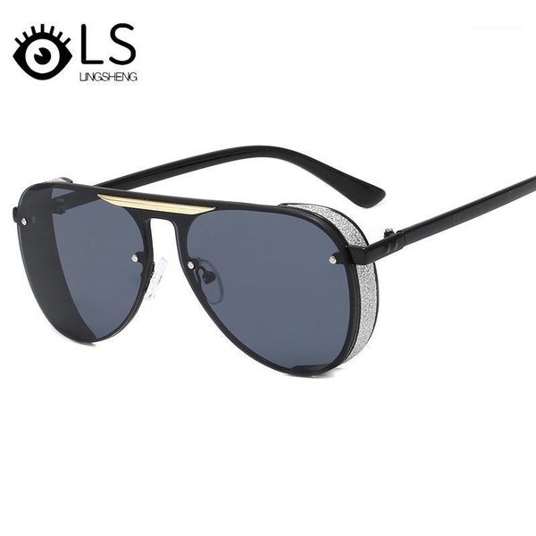 fashion womens designer sunglasses men's large frame vintage 2021 women's square yb215, White;black
fashion womens designer sunglasses men's large frame vintage 2021 women's square yb215, White;black
