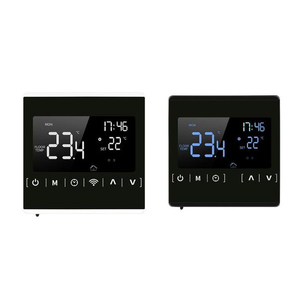 smart home control thermostat, electric floor heating water/gas boiler temperature remote controller
smart home control thermostat, electric floor heating water/gas boiler temperature remote controller