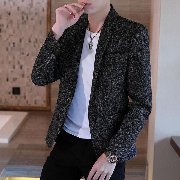 men's suits & blazers western spring and autumn winter casual coat korean version slim fit plush thick suit youth fashion feasts, White;black
men's suits & blazers western spring and autumn winter casual coat korean version slim fit plush thick suit youth fashion feasts, White;black