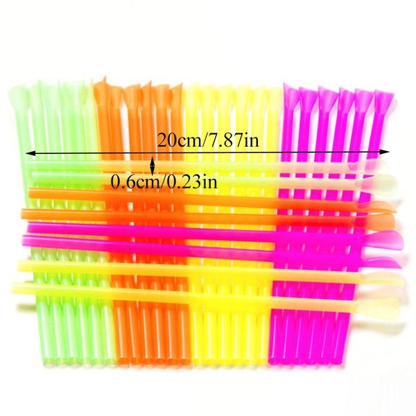 drinking straws 50pcs plastic straw spoon disposable tea tools washable bar accessory convenient reusable tool wholesale
drinking straws 50pcs plastic straw spoon disposable tea tools washable bar accessory convenient reusable tool wholesale
