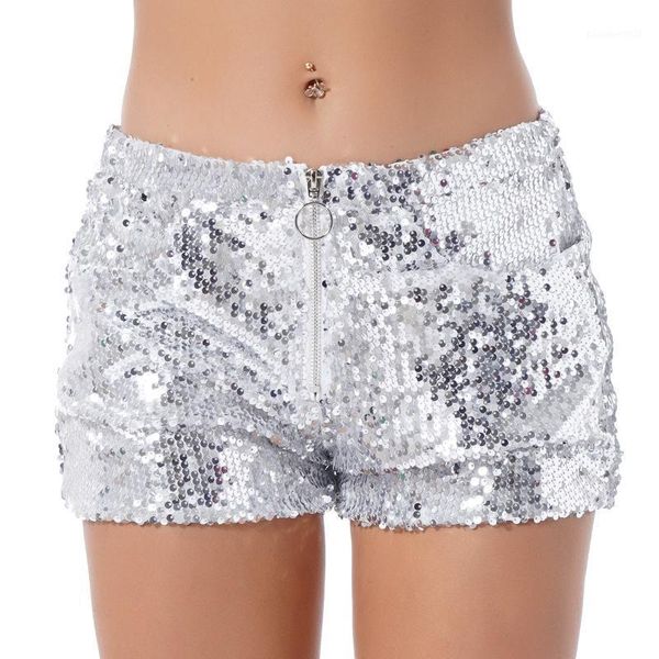 women's shorts women club summer 2021 shiny sequins dance performance wear zipper front high waist short pants tousers with pocket, White;black
women's shorts women club summer 2021 shiny sequins dance performance wear zipper front high waist short pants tousers with pocket, White;black