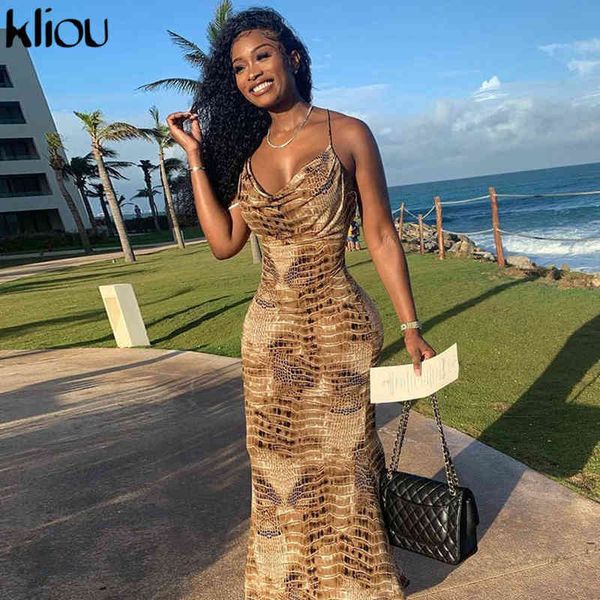 kliou serpentine print maxi dress women camis v-neck bodycon mermaid gown female waist shaping vestidos trend summer y1204, Black;gray
kliou serpentine print maxi dress women camis v-neck bodycon mermaid gown female waist shaping vestidos trend summer y1204, Black;gray