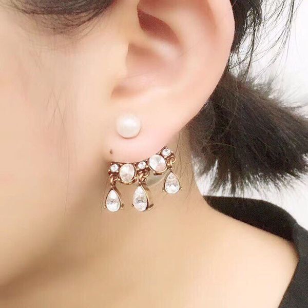 ladies fashion jewelry water drop tassel size pearl 925 silver needle brass fashion earrings, Golden
ladies fashion jewelry water drop tassel size pearl 925 silver needle brass fashion earrings, Golden