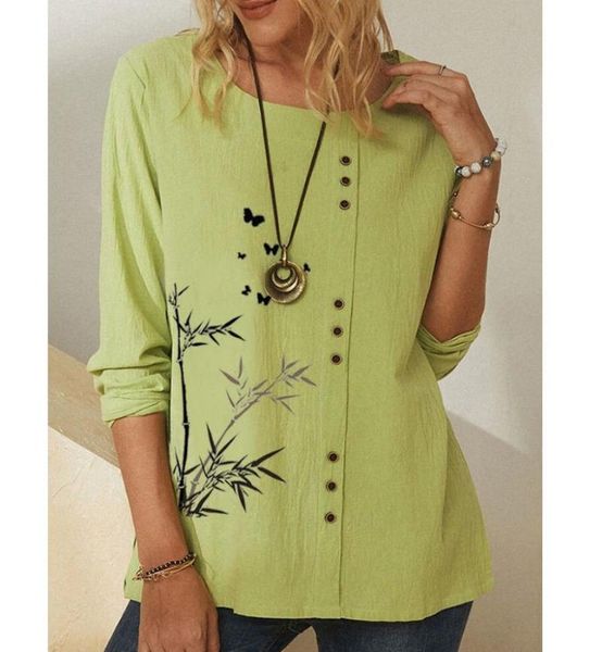 women's blouses & shirts 2021 spring fashion linen v-neck women blouse long sleeve floral plus size casual office lady, White
women's blouses & shirts 2021 spring fashion linen v-neck women blouse long sleeve floral plus size casual office lady, White