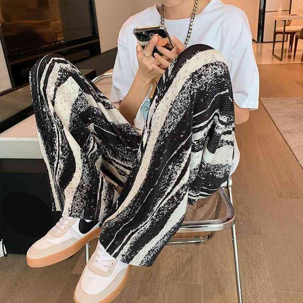 tie-dye pleated wide-leg loose and women capri thin, all-match high waist drape straight mopping casual, Black;white
tie-dye pleated wide-leg loose and women capri thin, all-match high waist drape straight mopping casual, Black;white