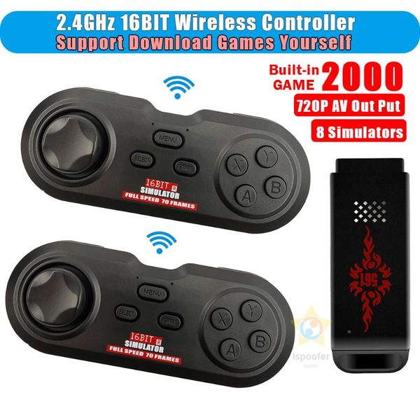 video 16bit mini usb wireless handheld game console controller built in 2000 stick support av output twoplayer portable players
video 16bit mini usb wireless handheld game console controller built in 2000 stick support av output twoplayer portable players