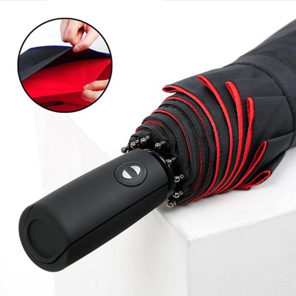 umbrellas wind resistant double layer umbrella rain women automatic 3 folding waterproof outdoor business men wholesale
umbrellas wind resistant double layer umbrella rain women automatic 3 folding waterproof outdoor business men wholesale