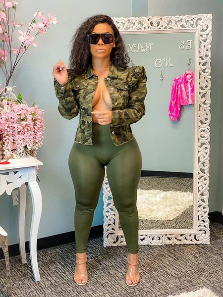 spring women's caots fashion trends camouflage print long sleeve slim coats and jackets, Black;brown
spring women's caots fashion trends camouflage print long sleeve slim coats and jackets, Black;brown