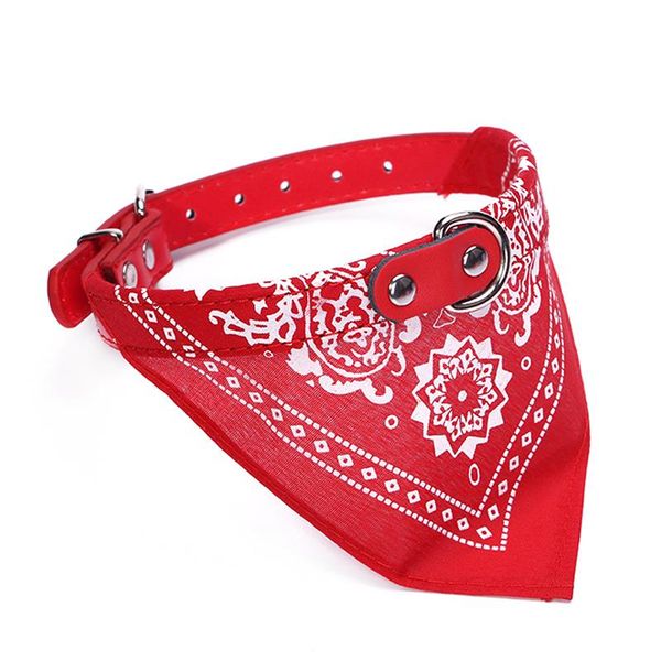 dog apparel bandana collar adjustable cat pet neckerchief pu with printed triangular scarf
dog apparel bandana collar adjustable cat pet neckerchief pu with printed triangular scarf