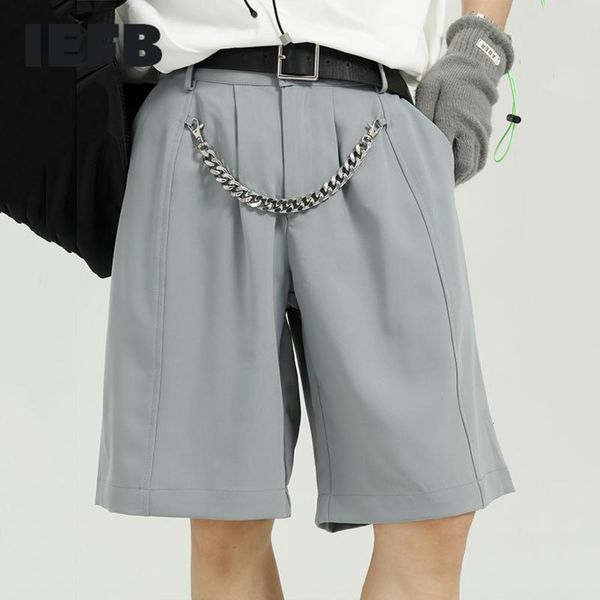 2021 men's clothing - spring product korean style drop feeling straight 5-piece trousers with loose belt chain casual shorts, White;black
2021 men's clothing - spring product korean style drop feeling straight 5-piece trousers with loose belt chain casual shorts, White;black
