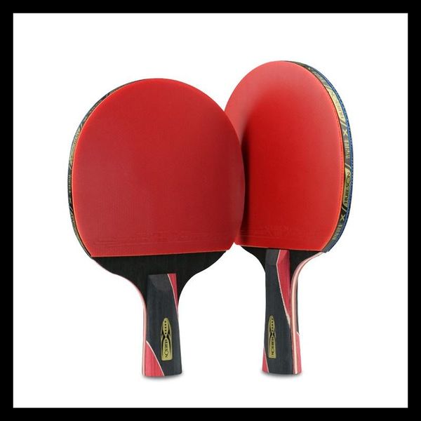 table tennis raquets 5 star carbon fiber racket double pimples-in rubber professional training match pong paddle bat with bag
table tennis raquets 5 star carbon fiber racket double pimples-in rubber professional training match pong paddle bat with bag