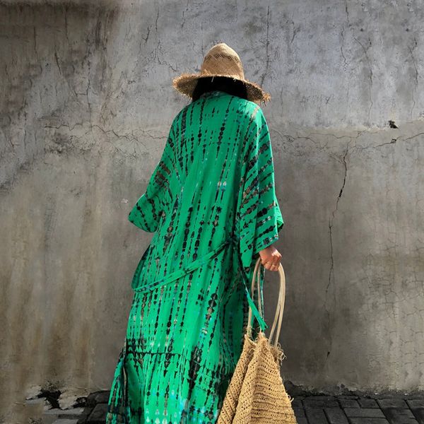 2021 new boho print front open long kimono women blouse summer beach wear cardigan robe shirts plus size tunic a751, White
2021 new boho print front open long kimono women blouse summer beach wear cardigan robe shirts plus size tunic a751, White