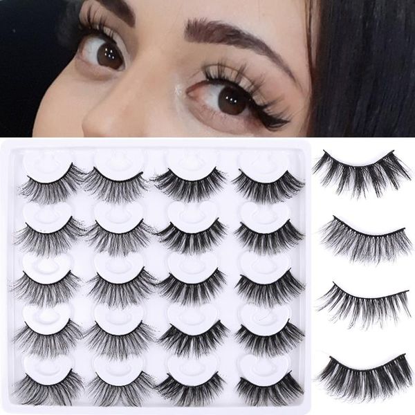 false eyelashes 3d mink handmade natural long fluffy voluminous eye lashes eyelash extension makeup tools10 pairs
false eyelashes 3d mink handmade natural long fluffy voluminous eye lashes eyelash extension makeup tools10 pairs