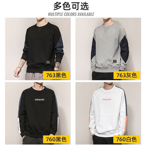 qhrd men's t-shirts) long sleeve spring 2021korean fashion spring and autumn bottomed sweatert-shirt sweaterloose men's, White;black
qhrd men's t-shirts) long sleeve spring 2021korean fashion spring and autumn bottomed sweatert-shirt sweaterloose men's, White;black