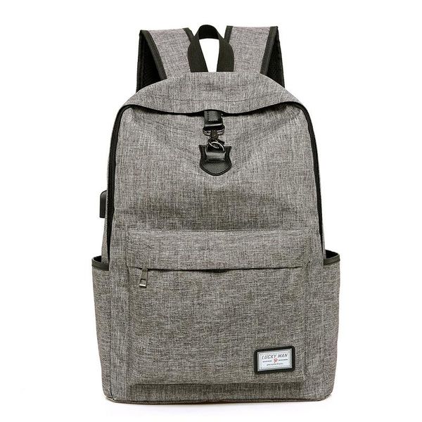 backpack usb men school bags for boys girls teenage gray canvas rucksack back pack women bookbags casual college backbag 2021
backpack usb men school bags for boys girls teenage gray canvas rucksack back pack women bookbags casual college backbag 2021
