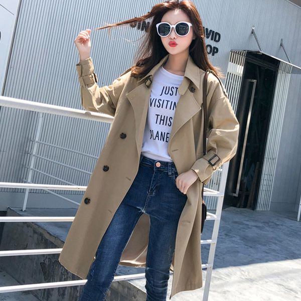wool thin personality long sleeve turn-down collar simple savage tension autumn mode trespassate trench coat bluare f210 zjw3, Black
wool thin personality long sleeve turn-down collar simple savage tension autumn mode trespassate trench coat bluare f210 zjw3, Black
