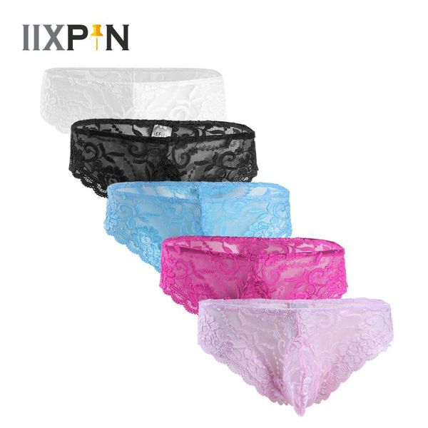 underpants mens lingerie sissy underwear slips hombre gay panties lace floral bulge pouch briefs low rise bikini, Black;white
underpants mens lingerie sissy underwear slips hombre gay panties lace floral bulge pouch briefs low rise bikini, Black;white