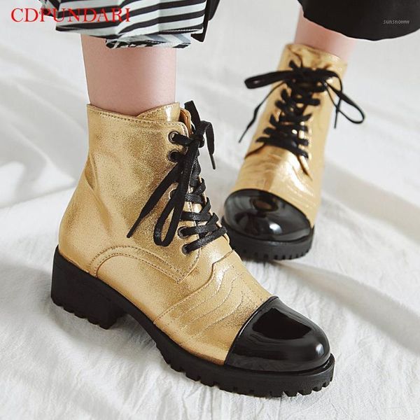 boots patchwork lace up combat ankle for women platform ladies motorcycle shoes woman gold silver white, Black
boots patchwork lace up combat ankle for women platform ladies motorcycle shoes woman gold silver white, Black