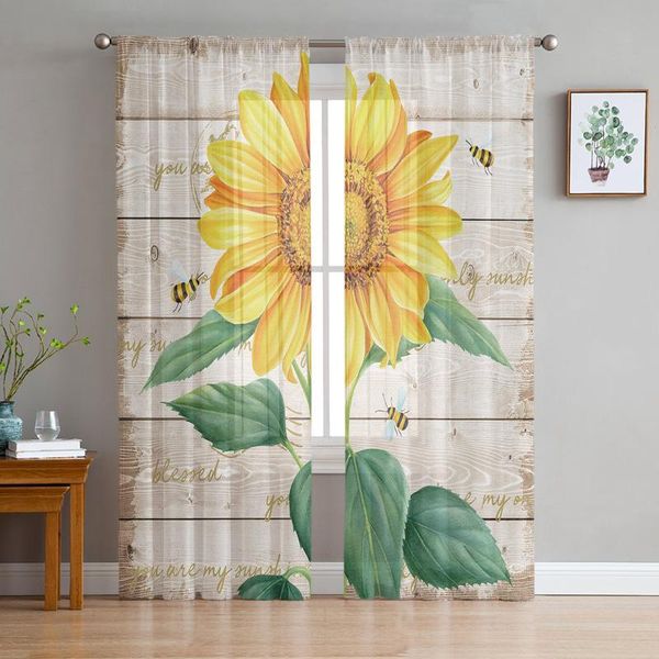 curtain & drapes farm flower sunflower bee for living room transparent tulle curtains window sheer the bedroom accessories decor
curtain & drapes farm flower sunflower bee for living room transparent tulle curtains window sheer the bedroom accessories decor