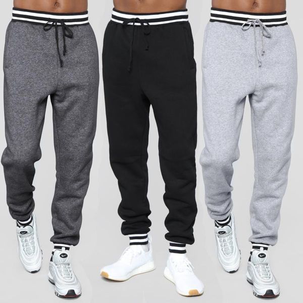 men's sports trousers fashion rib stitching beam hitting scene 3925 foot leisure long pants, Black
men's sports trousers fashion rib stitching beam hitting scene 3925 foot leisure long pants, Black