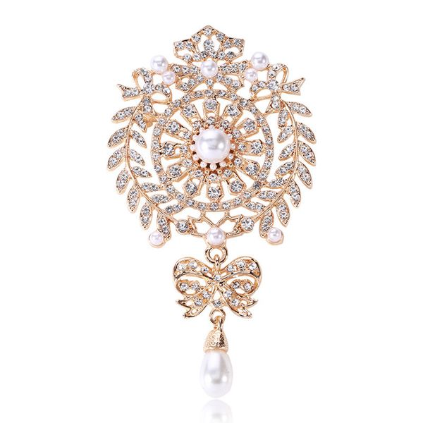 factory creative pearl diamond brooch alloy inlaid diamond drop pendant women's atmospheric dress brooch christmas
factory creative pearl diamond brooch alloy inlaid diamond drop pendant women's atmospheric dress brooch christmas
