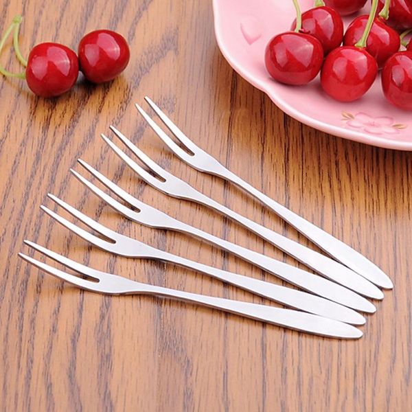forks 1/2/5pcs stainless steel two-tine flatware fruit fork birthday party pick snack dessert kitchen accessorie
forks 1/2/5pcs stainless steel two-tine flatware fruit fork birthday party pick snack dessert kitchen accessorie
