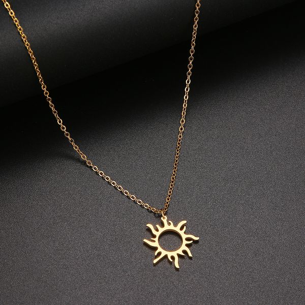 dotifi 316l rvs ketting plated etnische zon totem hangende kettingen voor charm vrouwen verjaardagsfeestje mode-sieraden, Silver
dotifi 316l rvs ketting plated etnische zon totem hangende kettingen voor charm vrouwen verjaardagsfeestje mode-sieraden, Silver