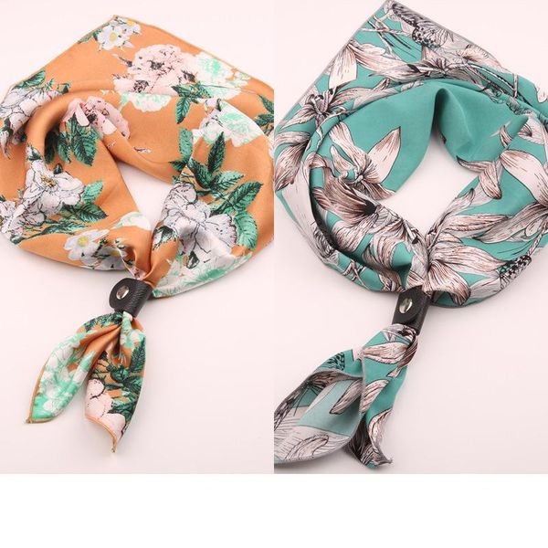 scarves 2021 mesn square scarf female men's casual neckerchief small towel floral printing neck custom logo, Blue;gray 
scarves 2021 mesn square scarf female men's casual neckerchief small towel floral printing neck custom logo, Blue;gray