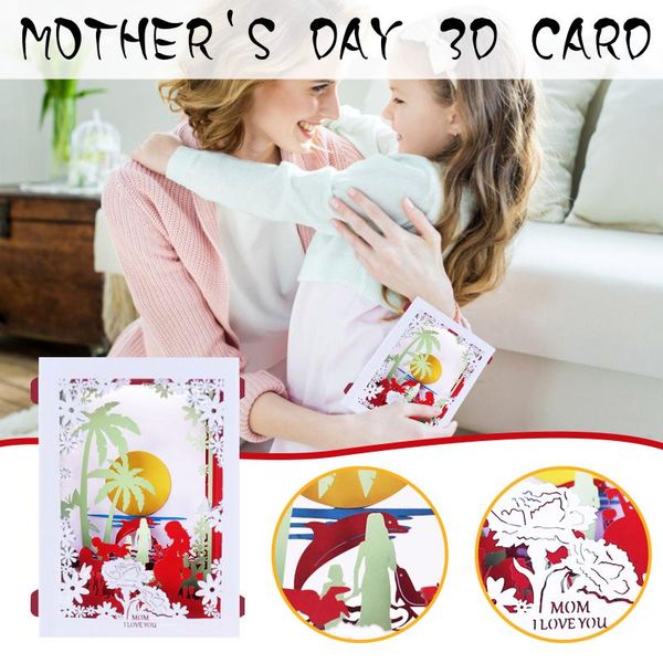 mother's day card decorations creative hollow out paper carving blessing for weadding holiday invitations greeting cards
mother's day card decorations creative hollow out paper carving blessing for weadding holiday invitations greeting cards