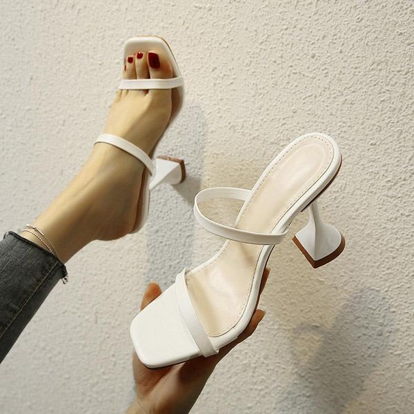 sandals women's thin heels fashion ladies square toe shoes slip on women high shoe female footwear 2021 summer, Black
sandals women's thin heels fashion ladies square toe shoes slip on women high shoe female footwear 2021 summer, Black