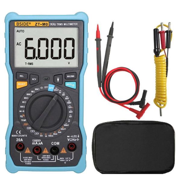 multimeters bside zt-m0 smart manual digital multimeter lcd display 6000counts voltage square wave output capacitance battery tester dmm
multimeters bside zt-m0 smart manual digital multimeter lcd display 6000counts voltage square wave output capacitance battery tester dmm