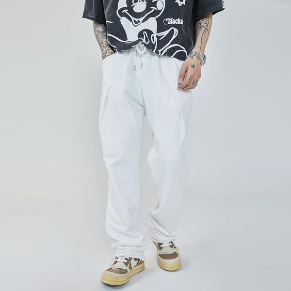 men's pants hip hop retro mmulti-pocket casual jogges sweatpants men and women loose straight solid oversize track overalls, Black
men's pants hip hop retro mmulti-pocket casual jogges sweatpants men and women loose straight solid oversize track overalls, Black