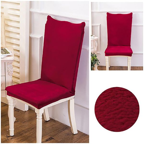 chair covers solid color cover stretch slipcovers dustproof for el dining room party banquet 1/2/4/6pcs plush
chair covers solid color cover stretch slipcovers dustproof for el dining room party banquet 1/2/4/6pcs plush