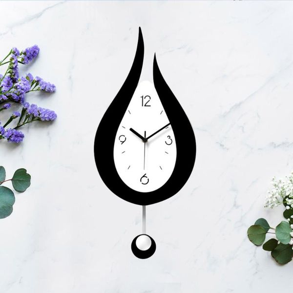 creative wall clock acrylic elegant wonderful swinging water drop shape (without battery) clocks
creative wall clock acrylic elegant wonderful swinging water drop shape (without battery) clocks