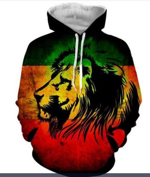 release new fashion man women designer perfect harajuku style lion 3d print long sleeve hoodies casual sportswear, Black
release new fashion man women designer perfect harajuku style lion 3d print long sleeve hoodies casual sportswear, Black