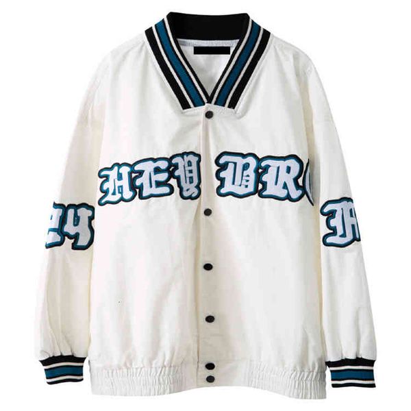 women's jackets casaco uniforme de beisebol feminino casual hip hop oversize solto namorado jaqueta casacos roupas femininas eu3d, Black;brown
women's jackets casaco uniforme de beisebol feminino casual hip hop oversize solto namorado jaqueta casacos roupas femininas eu3d, Black;brown