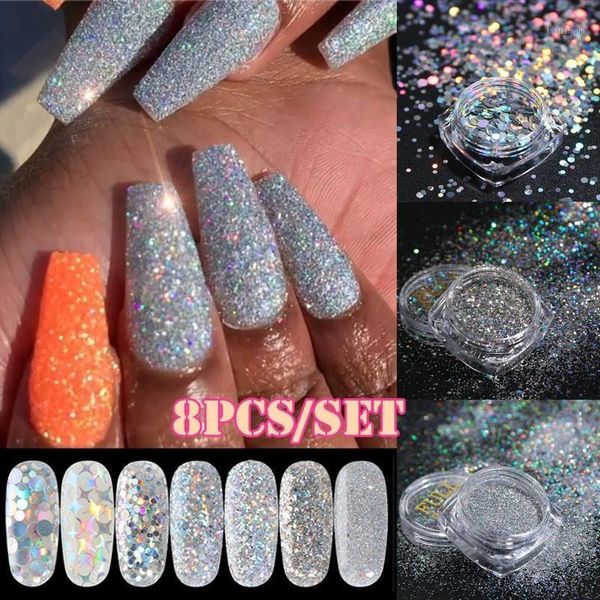 boxes/set gradient shiny nail glitter set powder laser sparkly manicure art chrome pigment silver diy accessory1, Silver;gold
boxes/set gradient shiny nail glitter set powder laser sparkly manicure art chrome pigment silver diy accessory1, Silver;gold