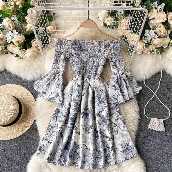 two piece dress foamlina sweet off shoulder flared sleeve short fashion summer women pleated elastic high waist a-line casual zuki, White
two piece dress foamlina sweet off shoulder flared sleeve short fashion summer women pleated elastic high waist a-line casual zuki, White