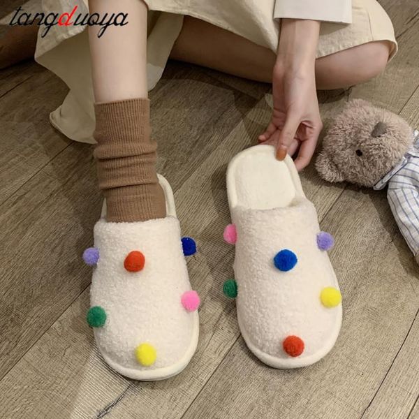 women slippers winter warm house home soft non-slip plush cotton shoes ladies girls cute fur slides fluffy, Black
women slippers winter warm house home soft non-slip plush cotton shoes ladies girls cute fur slides fluffy, Black