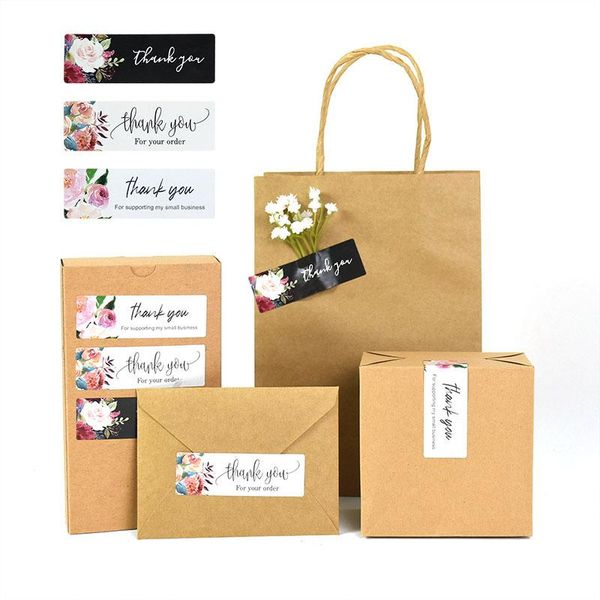 gift wrap 120pcs business thank you stickers rectangle flower design sealing labels bag box packaging sticker baking accessories
gift wrap 120pcs business thank you stickers rectangle flower design sealing labels bag box packaging sticker baking accessories