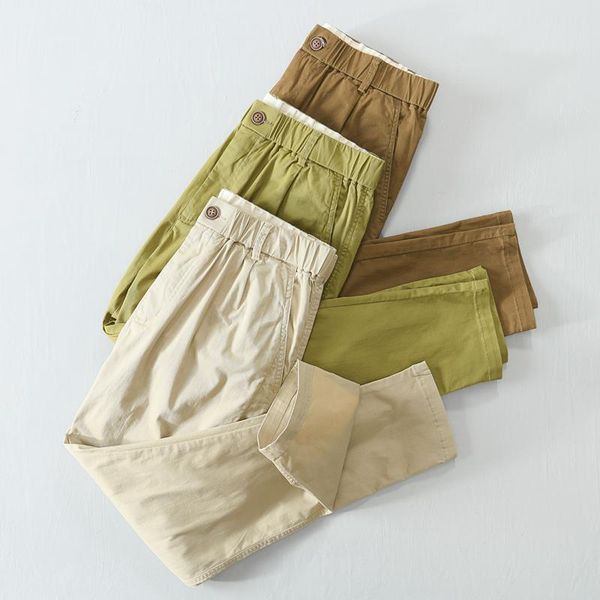 men straight pants 97% cotton loose casual solid green trouser male four seasons midweight clothing men's, Black
men straight pants 97% cotton loose casual solid green trouser male four seasons midweight clothing men's, Black