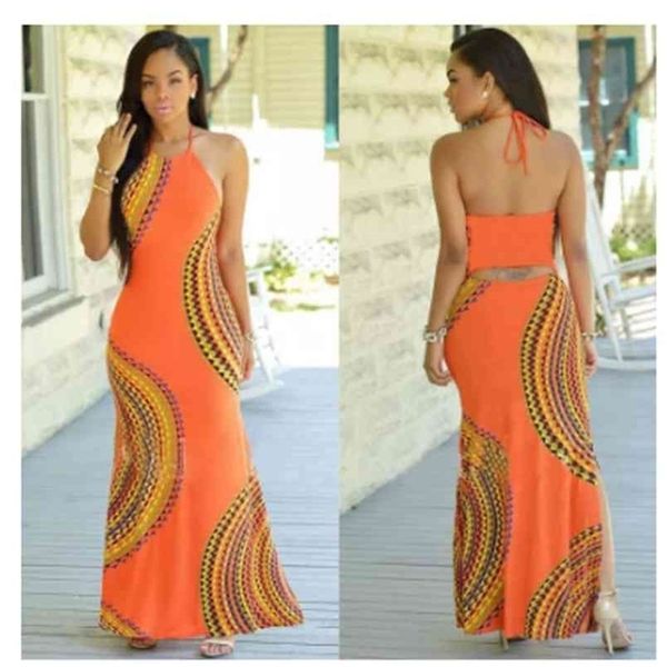 women dress fashion halter sleeveless female clubwear elegant ladies printing boho maxi long evening party plus size clothes 210522, Black;gray
women dress fashion halter sleeveless female clubwear elegant ladies printing boho maxi long evening party plus size clothes 210522, Black;gray