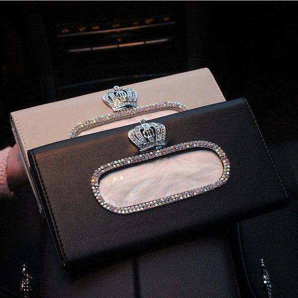 tissue boxes & napkins fashion crown crystal car box sun visor leather auto bag sunvisor hanging holder case napkin for accessories
tissue boxes & napkins fashion crown crystal car box sun visor leather auto bag sunvisor hanging holder case napkin for accessories