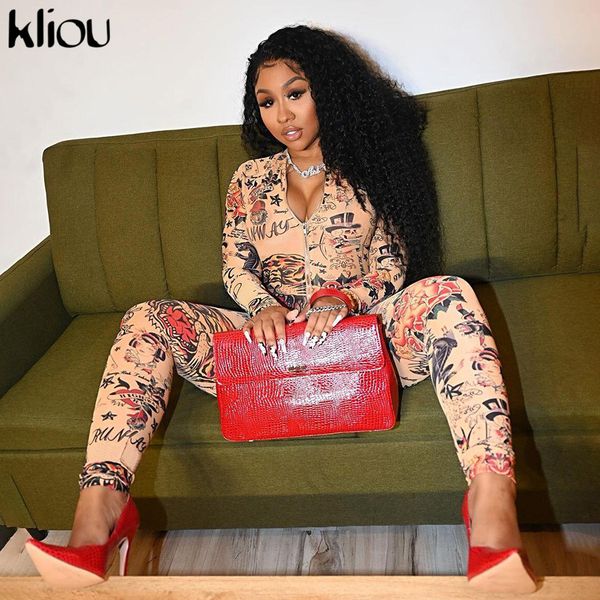 kliou cartoon printed stretchy bodycon jumpsuit women 2021 fashion streetwear zipper skinny slim active workout basic outfits, Black;white
kliou cartoon printed stretchy bodycon jumpsuit women 2021 fashion streetwear zipper skinny slim active workout basic outfits, Black;white