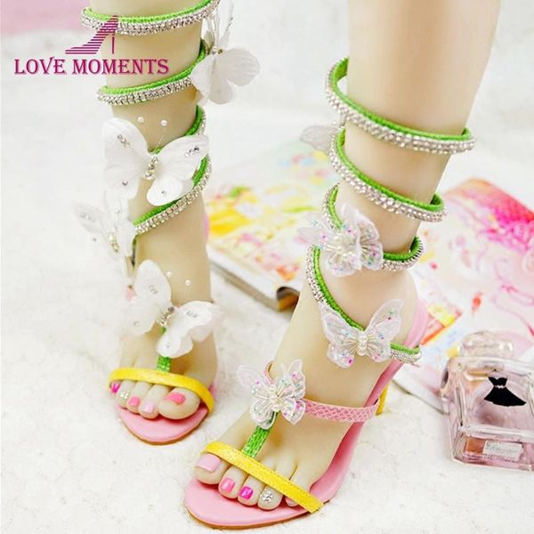 women gladiator butterfly sandals colorful wedding party high heel sandal special design bridal shoes handmade prom pumps, Black
women gladiator butterfly sandals colorful wedding party high heel sandal special design bridal shoes handmade prom pumps, Black