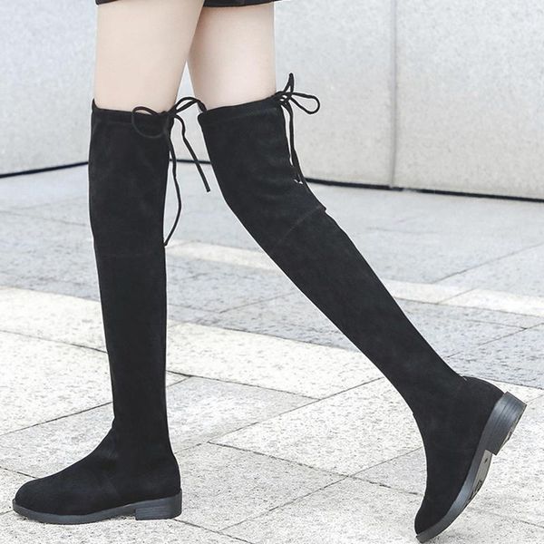 boots over-the-knee women's flat-bottomed all-match tall and thin elastic round toe women black
boots over-the-knee women's flat-bottomed all-match tall and thin elastic round toe women black